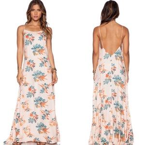 Free People Star Slip Hibiscus Dress